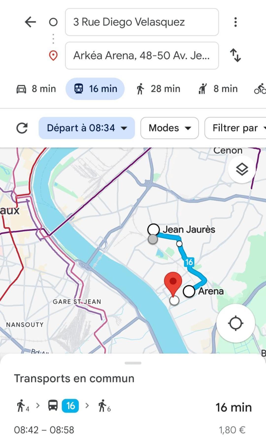 Appartement A Floirac Avec 2 Chambres, Un Parking Prive, Une Terrasse, A 5 Minutes En Voiture De L'Arkea Arena De Bordeaux Exterior foto